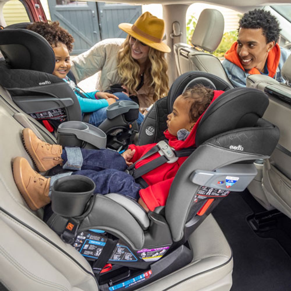 Evenflo All4One DLX All-in-One Booster Car Seat with Sensor Safe