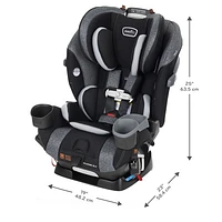 Evenflo All4One DLX All-in-One Booster Car Seat with Sensor Safe