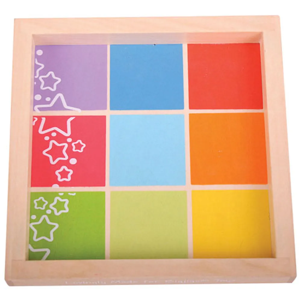 Bigjigs Toys Wooden First Picture Blocks