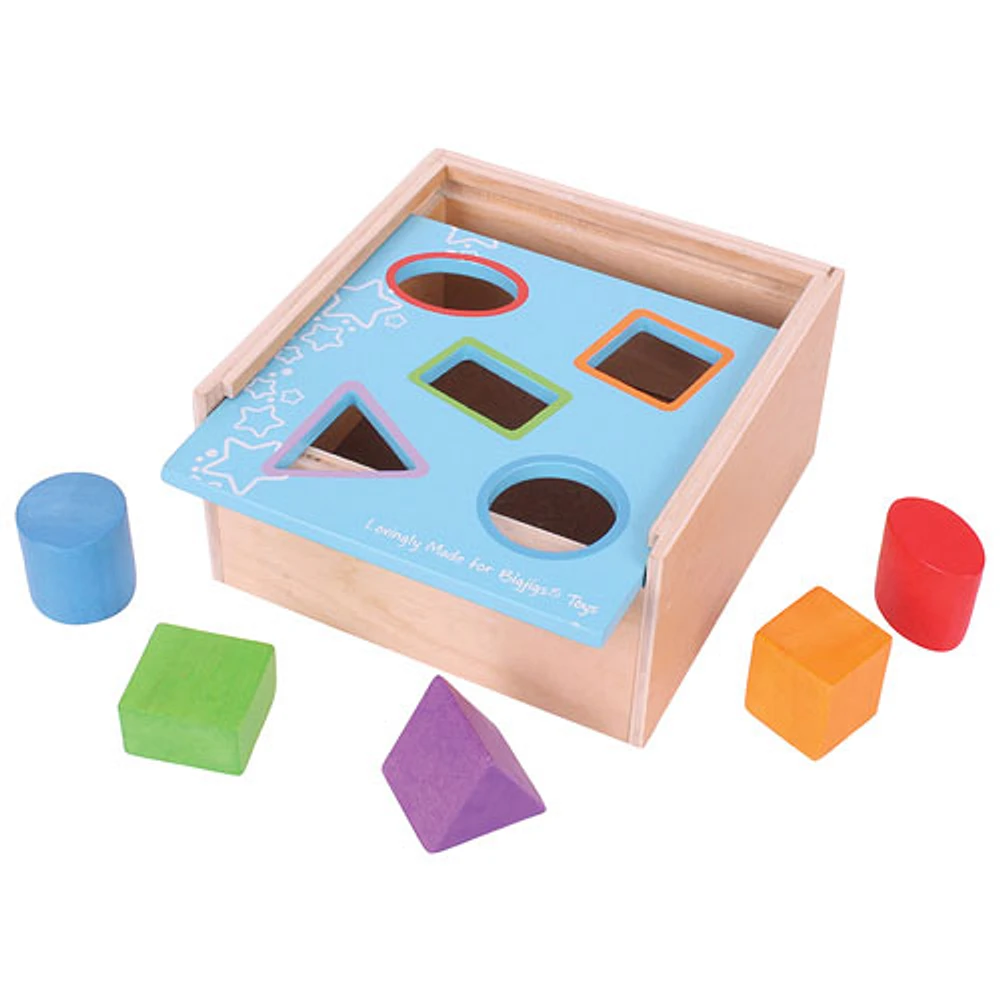 Bigjigs Toys Wooden First Posting Box