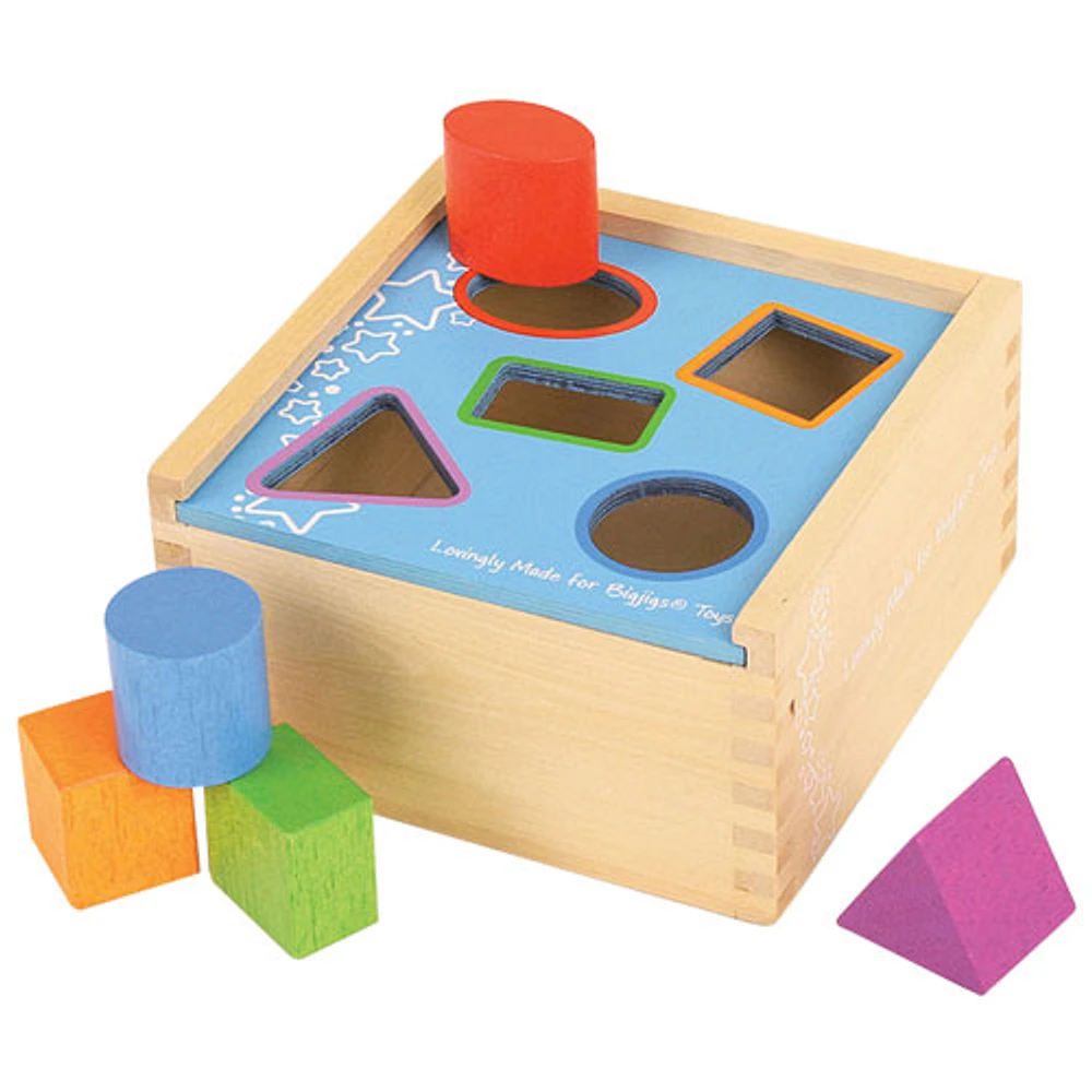 Bigjigs Toys Wooden First Posting Box