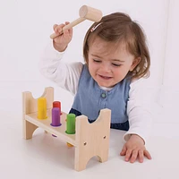 Bigjigs Toys Wooden First Hammer Bench