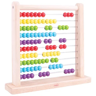 Bigjigs Toys Wooden Abacus