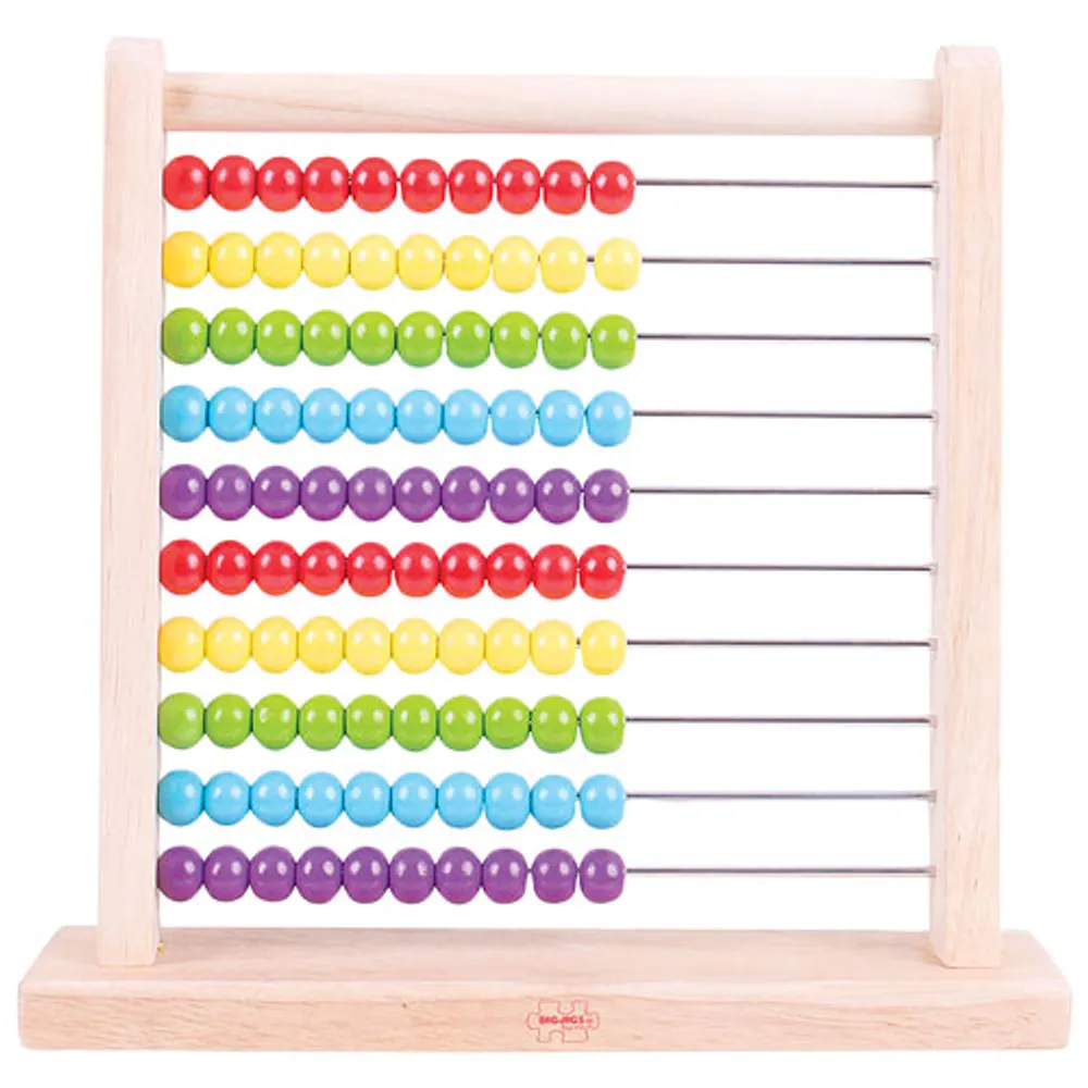 Bigjigs Toys Wooden Abacus