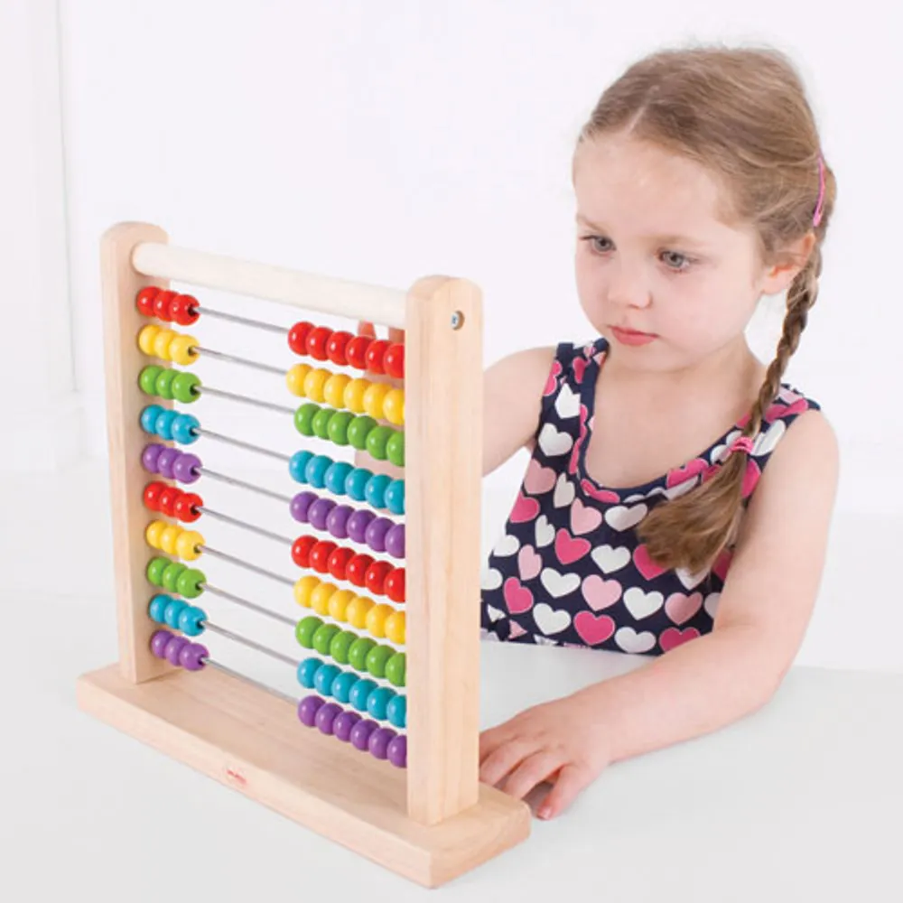 Bigjigs Toys Wooden Abacus