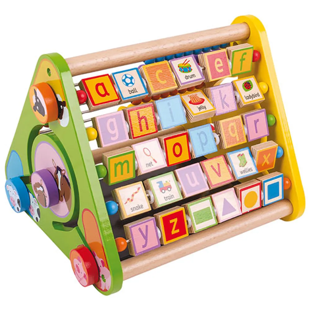 Bigjigs Toys Wooden Baby Activity Centre