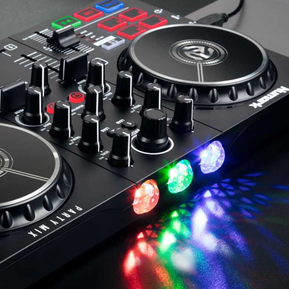 Numark Party Mix II DJ Controller with Built-In Light Show