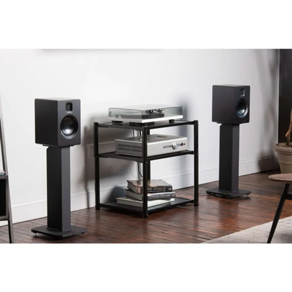 Kanto Fillable Speaker Stands (SX22) - Black