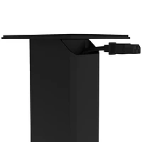 Supports de haut-parleurs remplissables de Kanto (SX26) - Noir