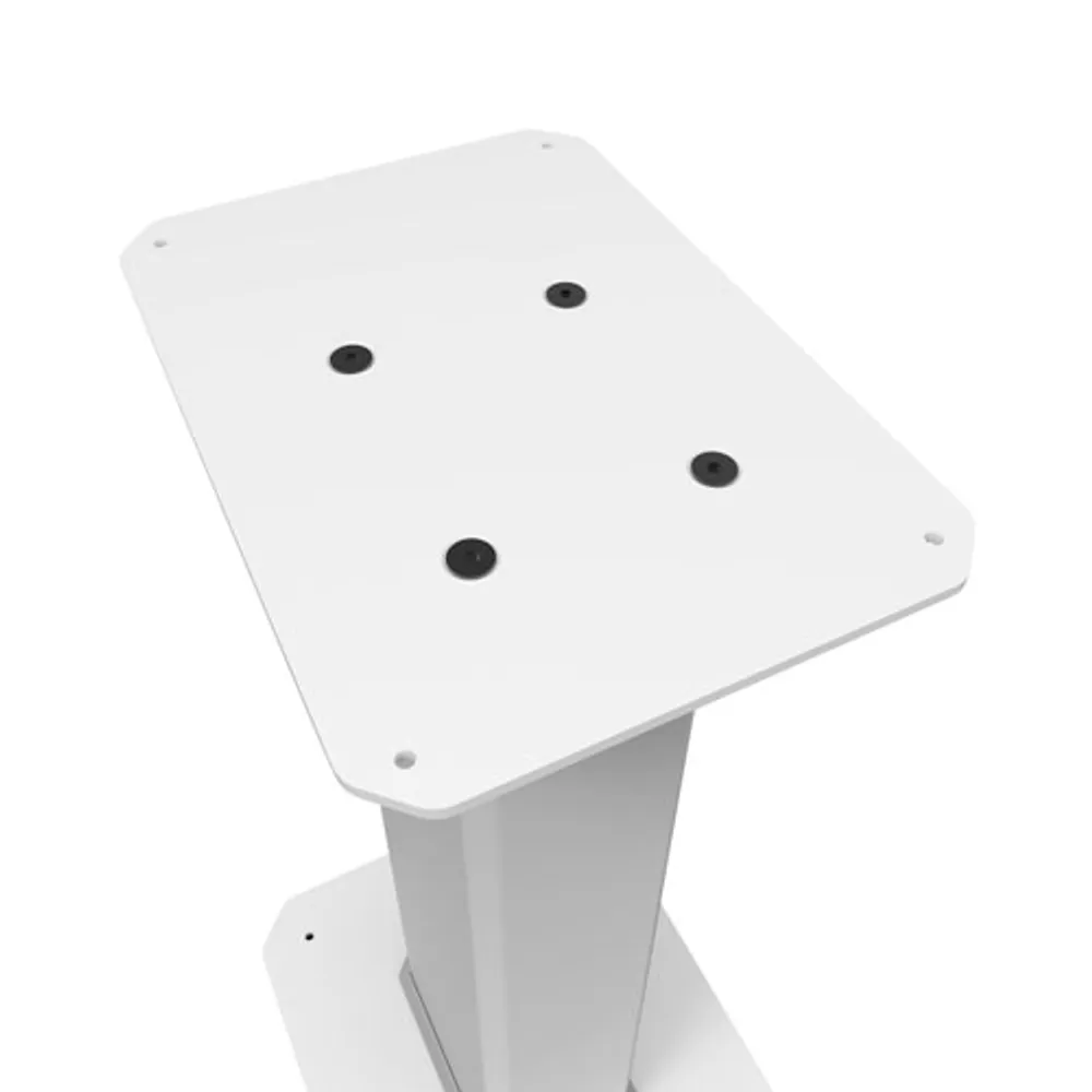 Supports de haut-parleurs remplissables de Kanto (SX22W) - Blanc