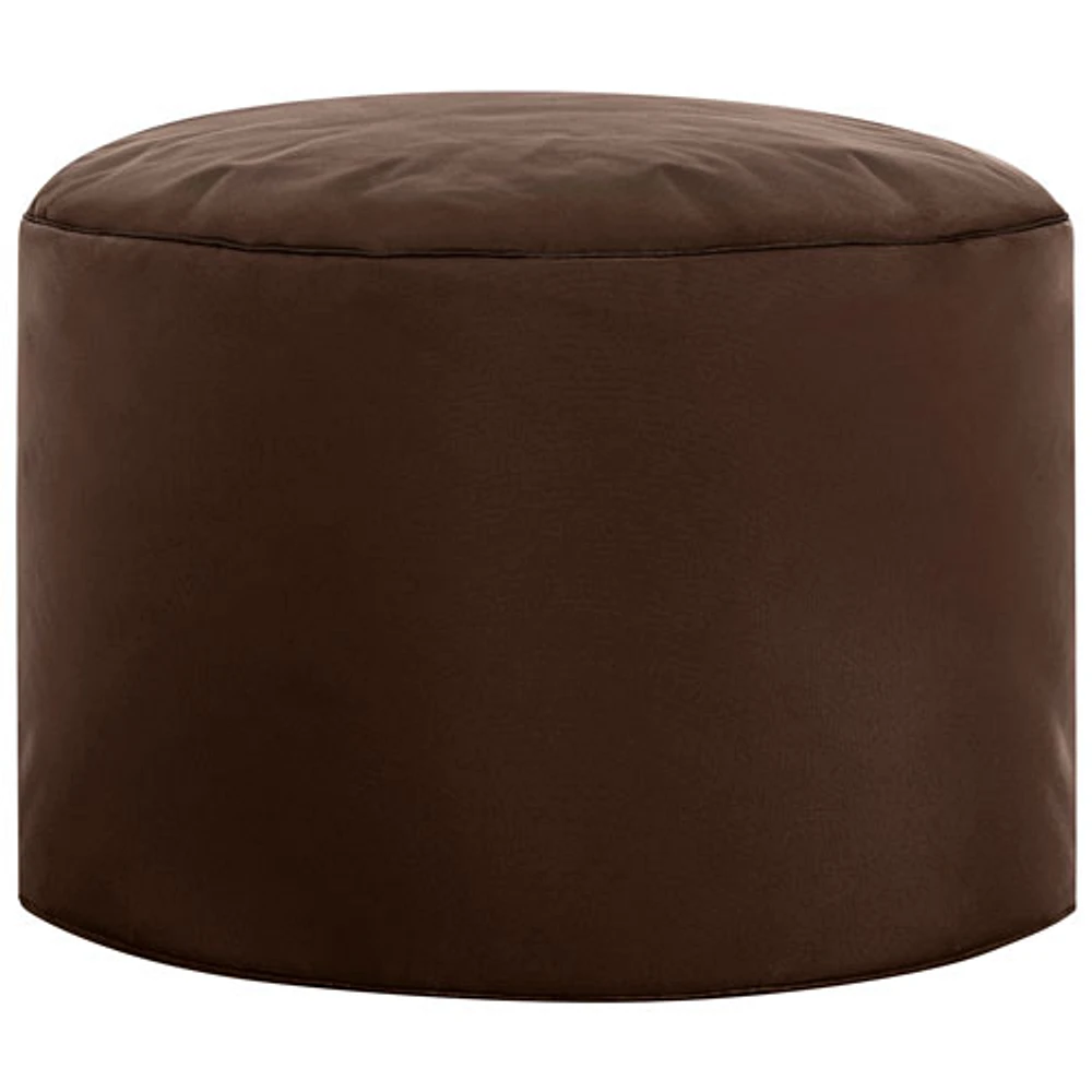 Gouchee Home Dotcom Brava Polyester Pouf - Brown