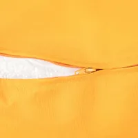 Pouf en polyester Soleil de Gouchee Home - Jaune