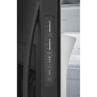 Frigidaire 33" 22.3 Cu. Ft. Side-By-Side Refrigerator with Ice & Water Dispenser (FRSS2323AD) - Black Stainless Steel
