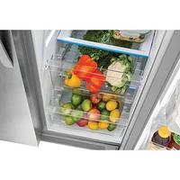 Réfrigérateur à congélateur juxtaposé de 22,3 pi³ et 33 po avec distributeur de glaçons et d'eau de Frigidaire (FRSS2323AS) - Acier inoxydable
