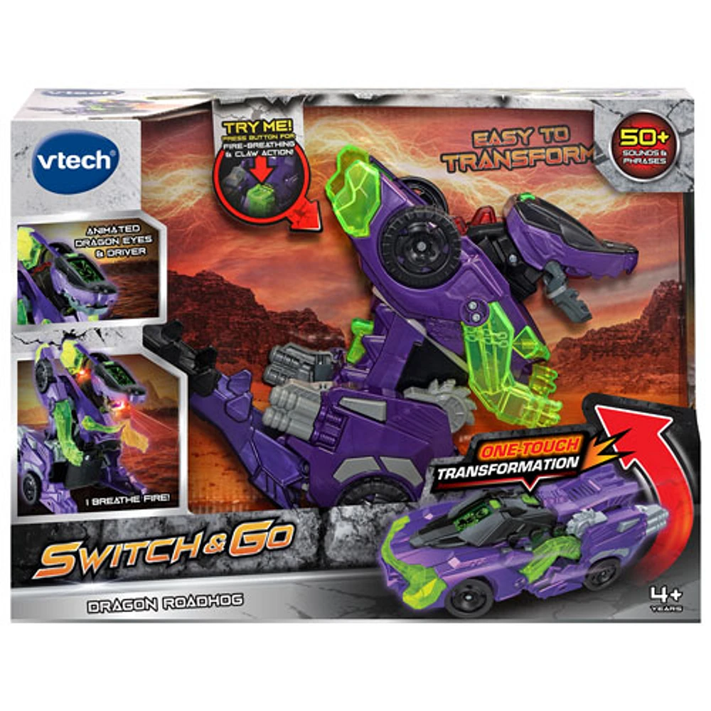 VTech Switch & Go Mega Dragon Roadhog - English