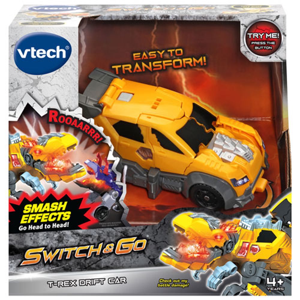 VTech Switch & Go T-Rex Drift Car - English