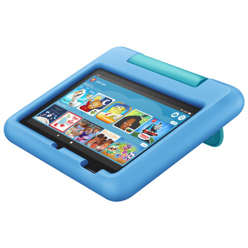 Amazon Fire 7 Kids Edition (2022) 7" 16GB FireOS Tablet with MTK/MT8168 4-Core Processor - Blue