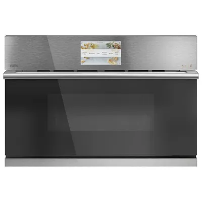 Café 30" 1.7 Cu. Ft. True Convection Electric Wall Oven (CSB913M2NS5) - Modern Glass