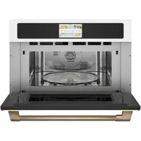 Café 30" 1.7 Cu. Ft. True Convection Electric Wall Oven (CSB913P4NW2) - Matte White