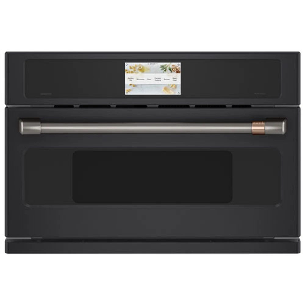 Café 30" 1.7 Cu. Ft. True Convection Electric Wall Oven (CSB913P3ND1) - Matte Black