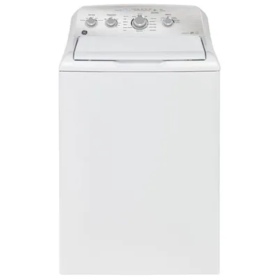 GE 5.0 Cu. Ft. High Efficiency Top Load Washer (GTW550BMRWS) - White - Open Box - Perfect Condition