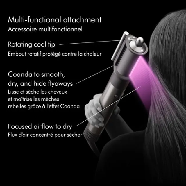  Casdon 73252 Dyson Supersonic Styling Set, Interactive Toy  Hairdryer for Children Aged 3 Years & Up