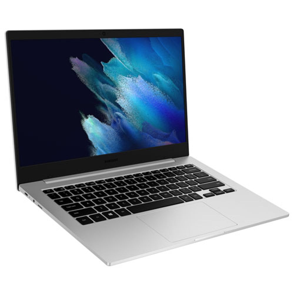 Samsung Galaxy Book Go 14" Laptop - Silver (Qualcomm Snapdragon 7c/128GB SSD/4GB RAM/Windows 11 S)