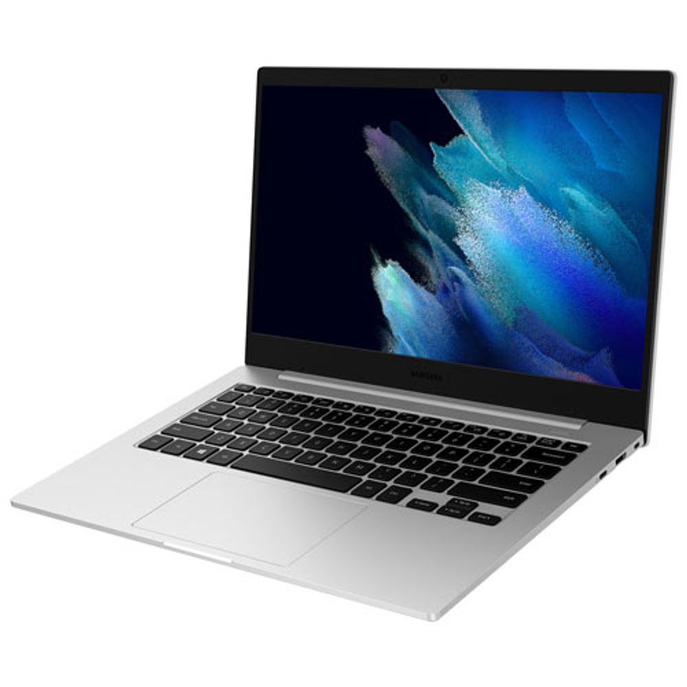 Samsung Galaxy Book Go 14" Laptop - Silver (Qualcomm Snapdragon 7c/128GB SSD/4GB RAM/Windows 11 S)