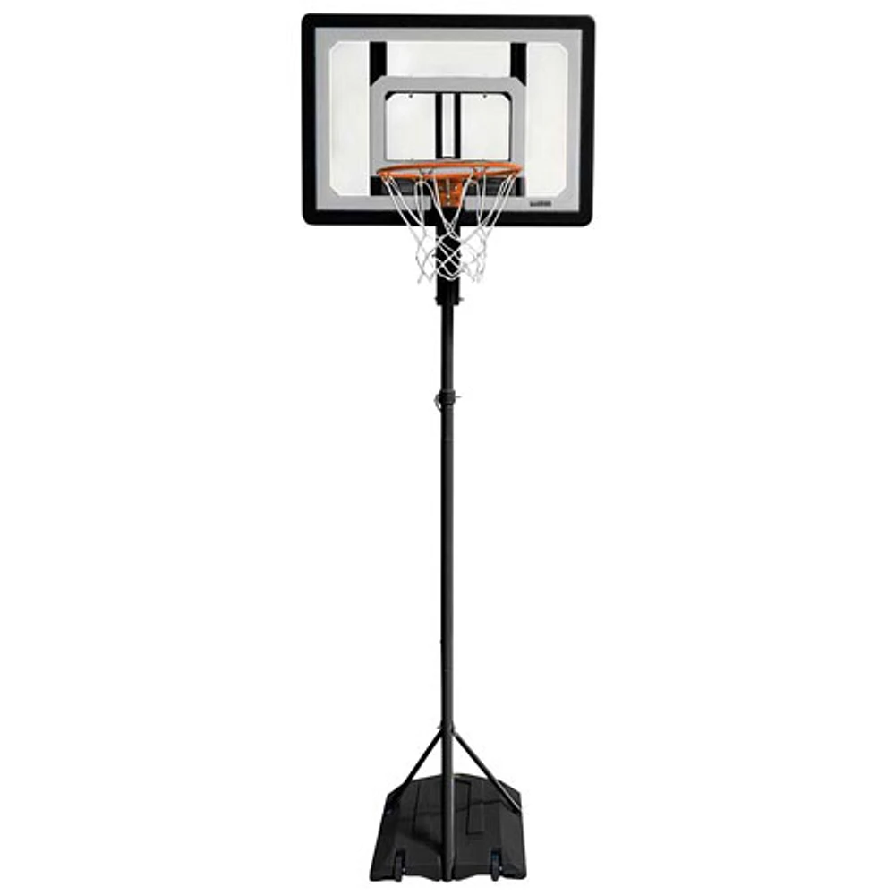 Soozier Wall Mounted Basketball Hoop, Mini Hoop with 45'' x 29