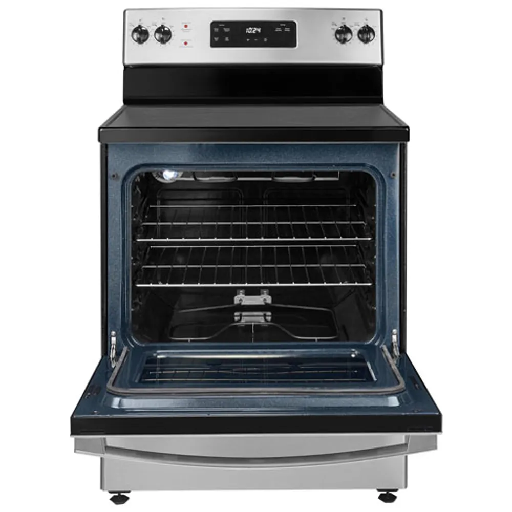 Insignia 30" 5.0 Cu. Ft. Freestanding Electric Range (NS-RGRCESS3-C) - Stainless Steel - Only at Best Buy