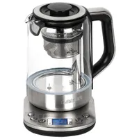 Bouilloire programmable avec infuseur à thé de Cuisinart - 1,7 l - Verre/Acier inoxydable