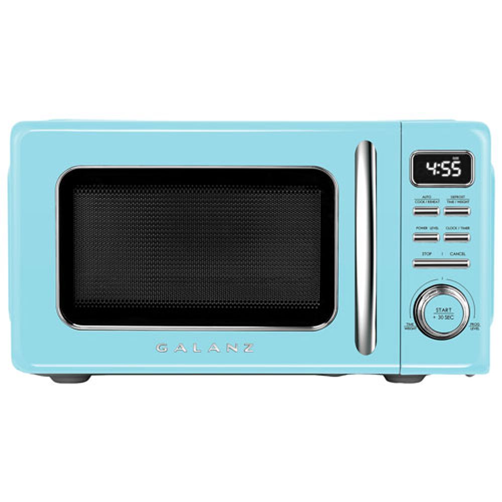 Galanz Retro 0.7 Cu.FT. Microwave (GLCMKZ07BER07) - Bebop Blue