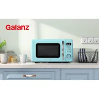 Galanz Retro 0.7 Cu.FT. Microwave (GLCMKZ07BER07) - Bebop Blue