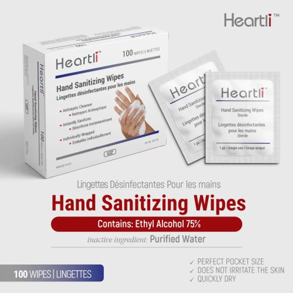 Hand Sanitizer Wipes & Individually Wrapped Packets - EO Products