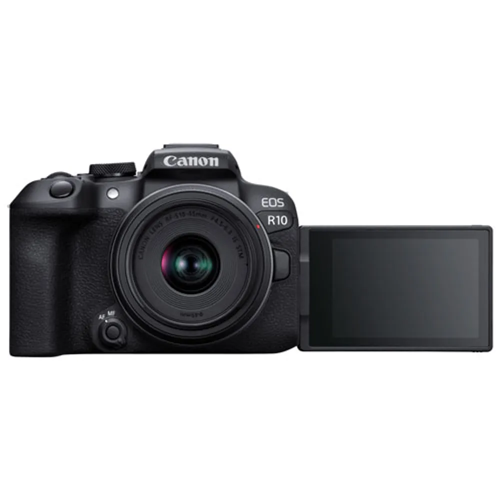 Canon EOS R10 Mirrorless Camera with 18-45mm STM Lens Kit