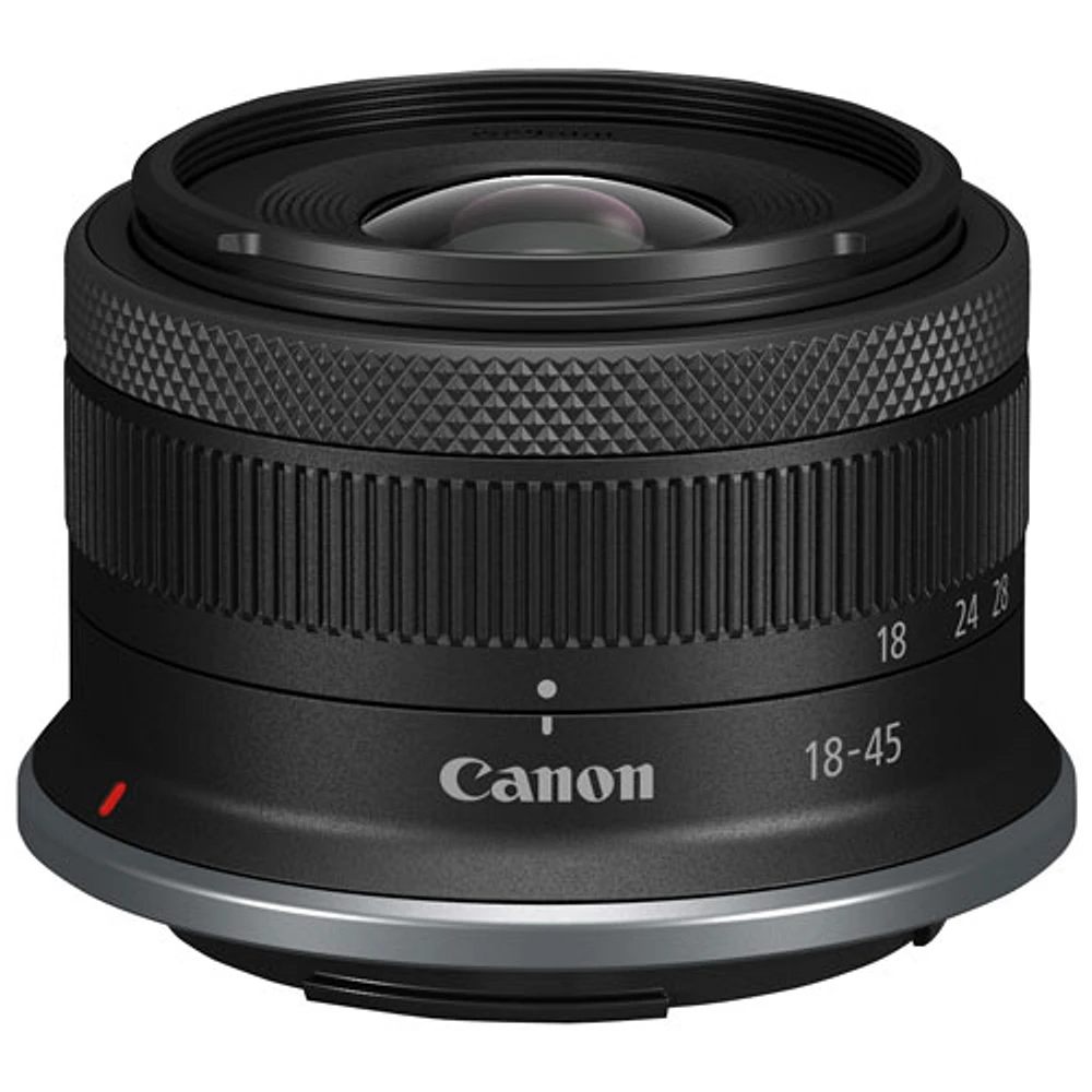 Canon RF 18-45mm f/4.5-6.3 IS STM Lens - Black