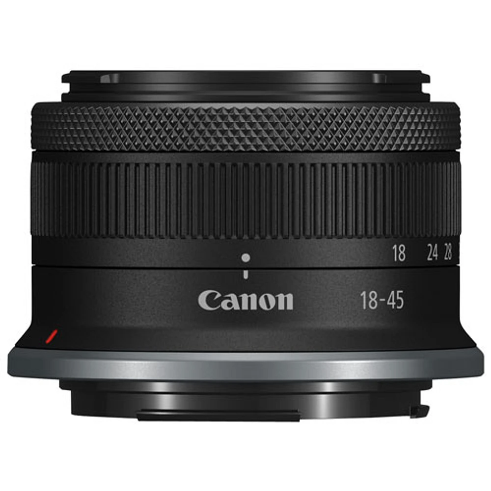 Canon RF 18-45mm f/4.5-6.3 IS STM Lens - Black