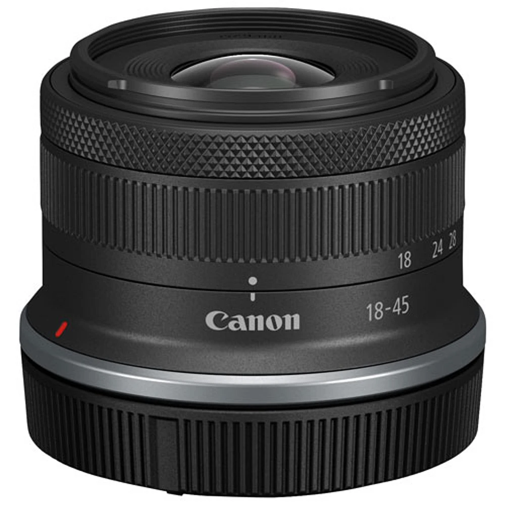 Canon RF 18-45mm f/4.5-6.3 IS STM Lens - Black