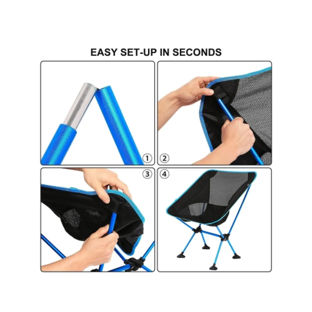 ZYH Lightweight Small Folding Camping Chair Ultralight, 46% OFF