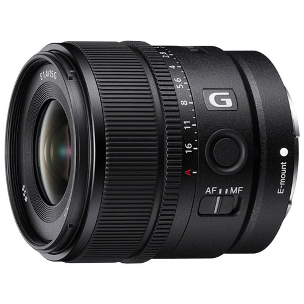 Sony E-Mount 15mm f/1.4 G APS-C Large-Aperture Wide-Angle G Lens