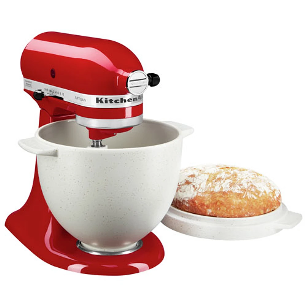 Kitchenaid Bread Bowl With Lid Stand Mixer Attachment - Grey