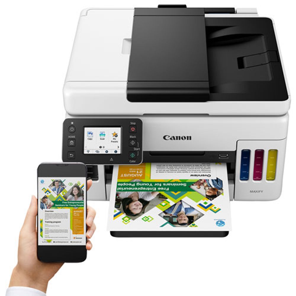 Canon Maxify GX6021 Wireless All-In-One Supertank Inkjet Printer