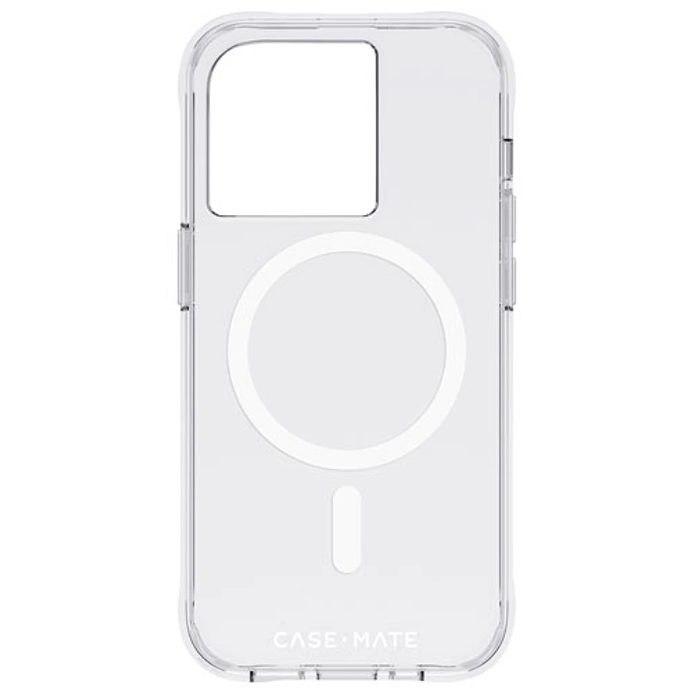 Étui rigide ajusté Tough Clear de Case-Mate avec MagSafe pour iPhone 14 Pro - Transparent