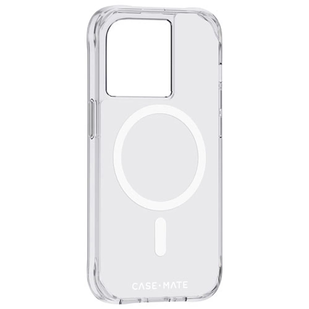 Étui rigide ajusté Tough Clear de Case-Mate avec MagSafe pour iPhone 14 Pro - Transparent