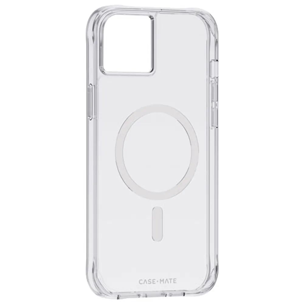 Étui rigide ajusté Tough Clear de Case-Mate avec MagSafe pour iPhone 14 Plus - Transparent