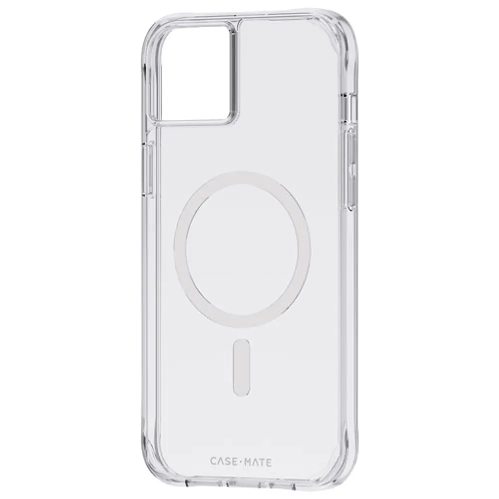 Étui rigide ajusté Tough Clear de Case-Mate avec MagSafe pour iPhone 14 Plus - Transparent