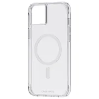 Étui rigide ajusté Tough Clear de Case-Mate avec MagSafe pour iPhone 14 Plus - Transparent