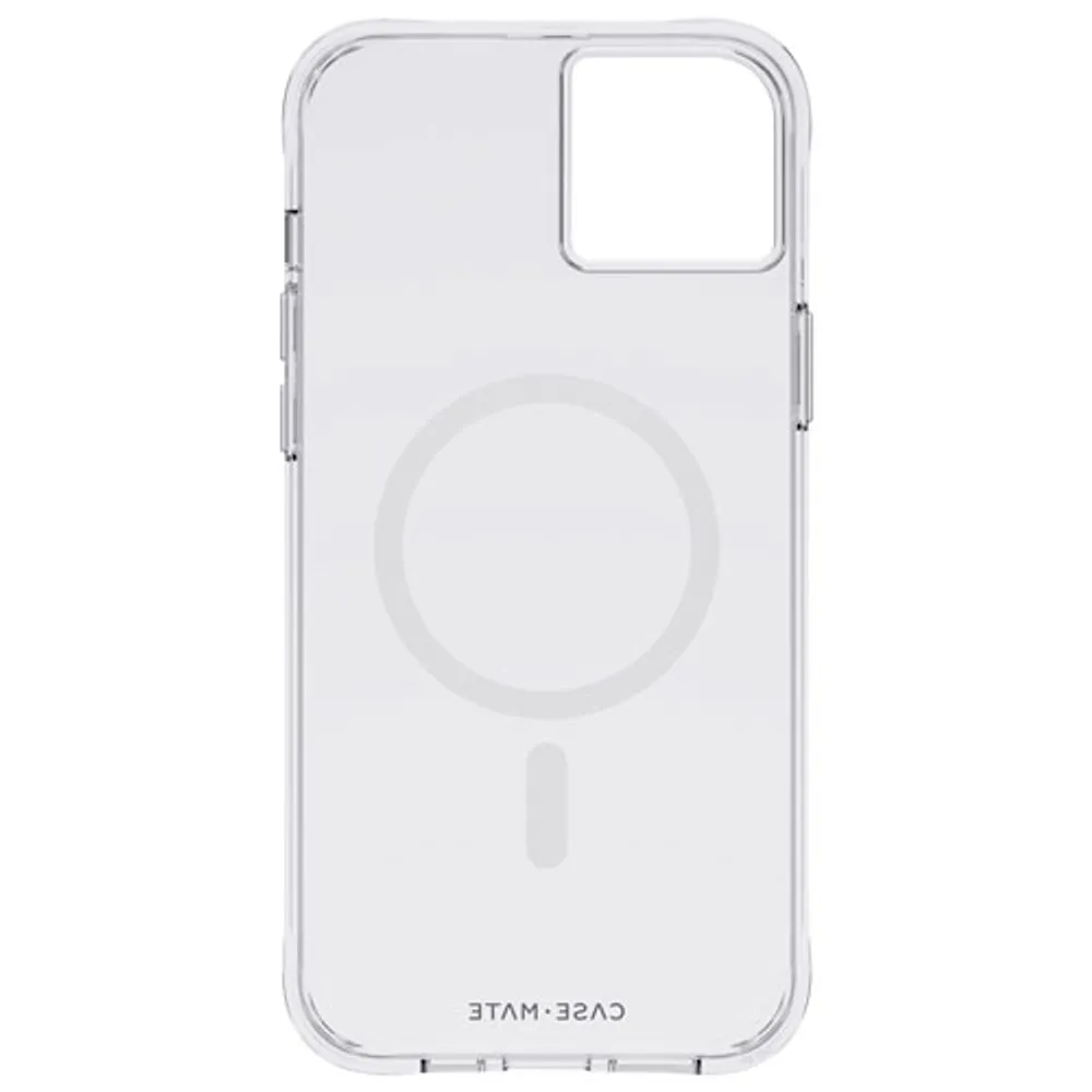 Étui rigide ajusté Tough Clear de Case-Mate avec MagSafe pour iPhone 14 Plus - Transparent