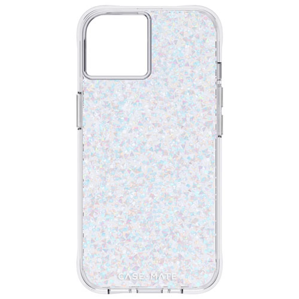 Case-Mate Twinkle Diamond Fitted Hard Shell Case with MagSafe for iPhone 14/13 - Iridescent