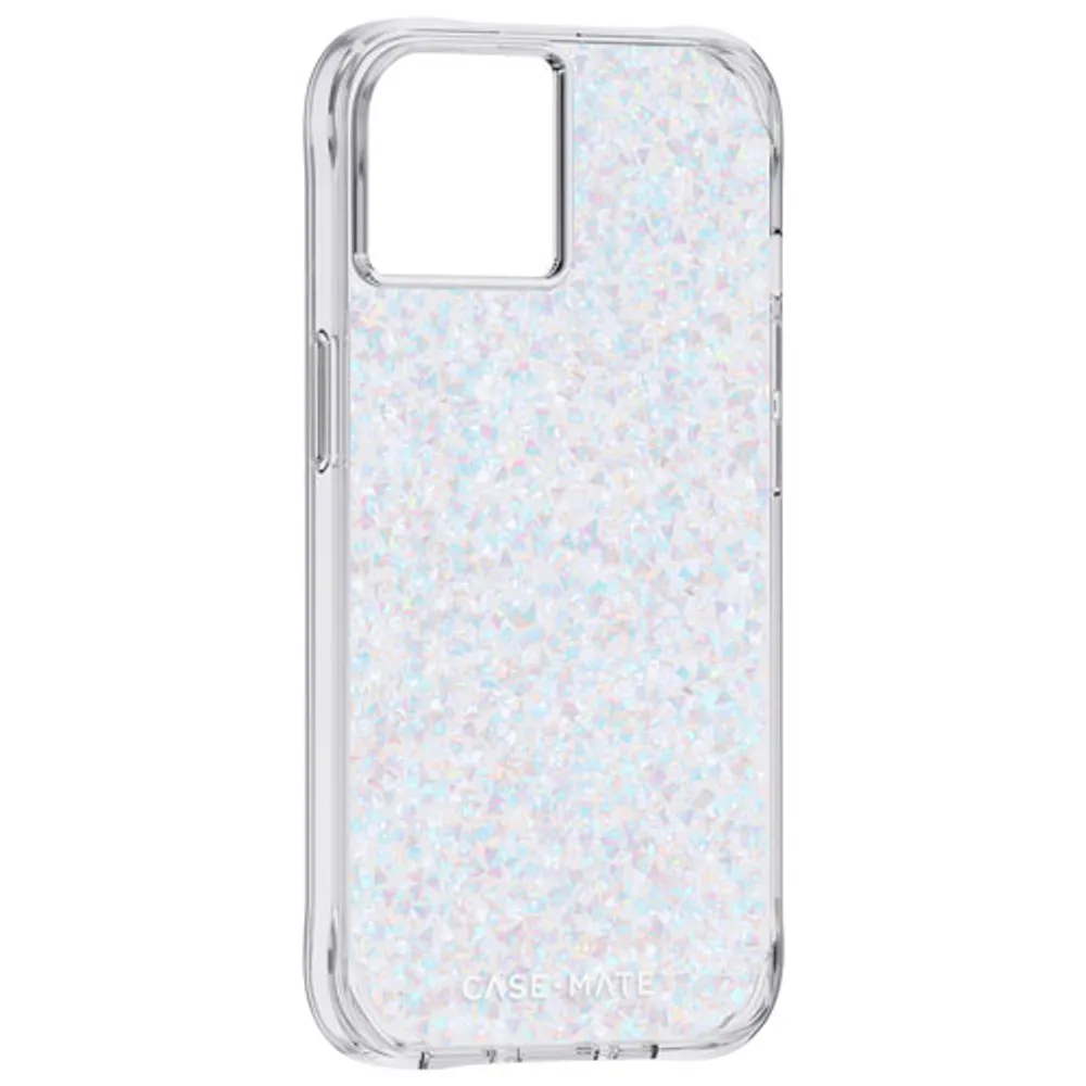 Case-Mate Twinkle Diamond Fitted Hard Shell Case with MagSafe for iPhone 14/13 - Iridescent